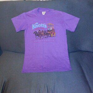 Vintage Purple Knott’s Berry Farm T-shirt – Size Large Youth